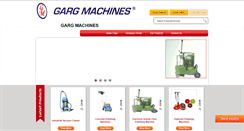 Desktop Screenshot of gargmachines.net